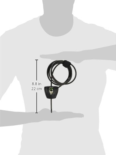 Master Lock Python Cable Lock, Cable Lock with Keys, Trail Camera and Kayak Locking Cable