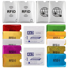 Waterproof RFID Blocking Card & Passport Sleeve Set