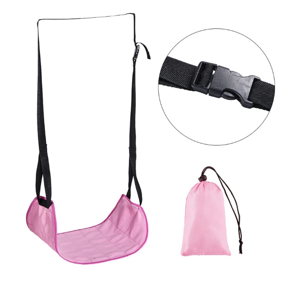 WODHAZNC Comfy Hanger Travel Airplane Footrest Hammock Foot Resting for Office Leg