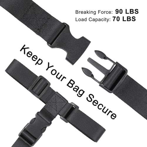 Vigorport Luggage Connector Straps for Suitcase, Add A Bag Suitcase Belt