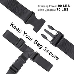 Adjustable Add-a-Bag Luggage Connector Strap for Suitcases