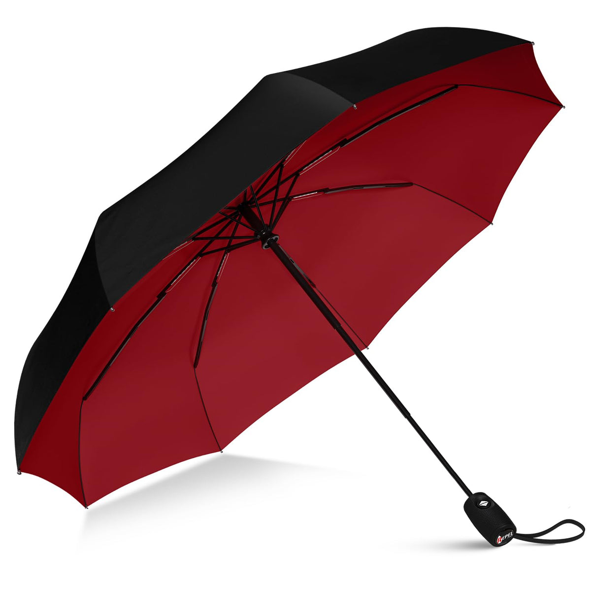 100 MPH Windproof Compact Auto-Folding Travel Umbrella