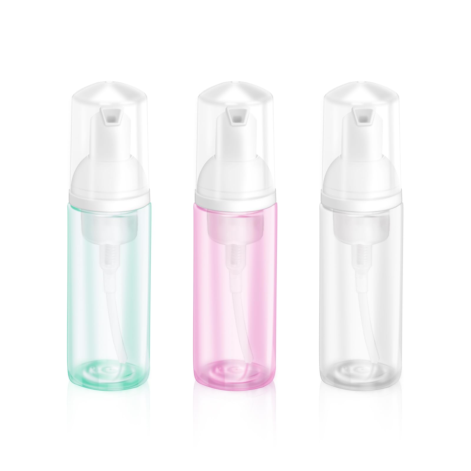 Plastic Foam Pump Bottle, Empty Bottle Travel Foaming Dispenser for Hand Soap, Shampoo