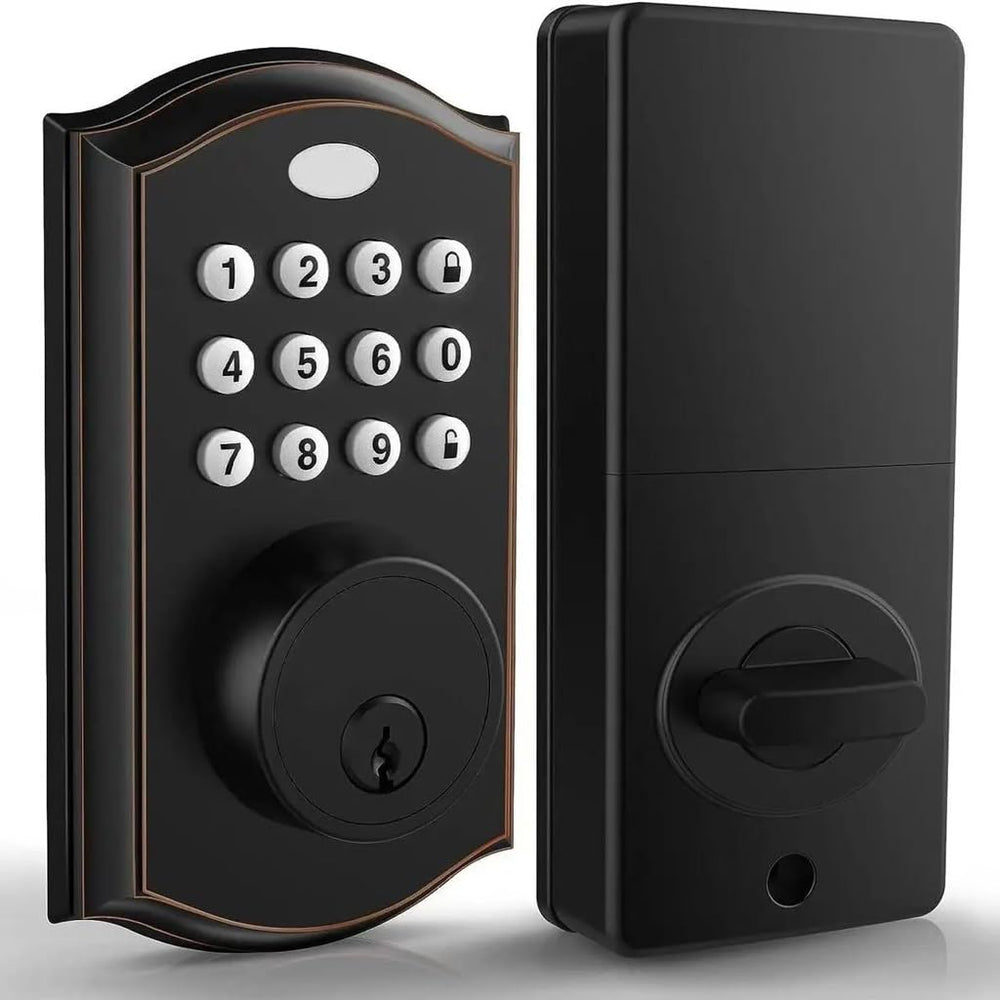 Keyless Electronic Door Lock with Keypad & Auto-Lock Function