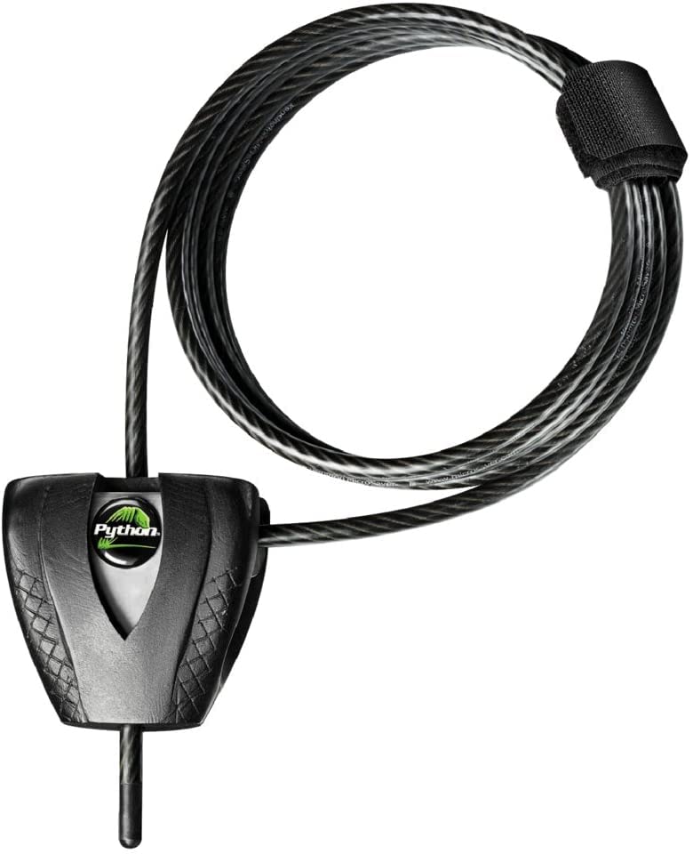 Master Lock Python Cable Lock, Cable Lock with Keys, Trail Camera and Kayak Locking Cable