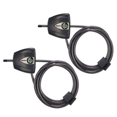 Keyed Steel Cable Lock for Luggage, Kayaks & Trail Cameras