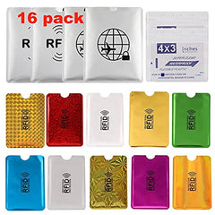 Waterproof RFID Blocking Card & Passport Sleeve Set