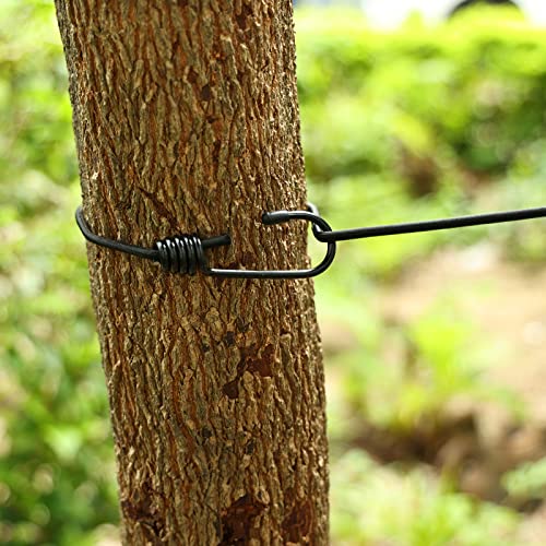 Retractable Travel Clothesline with 12 Clips for Camping