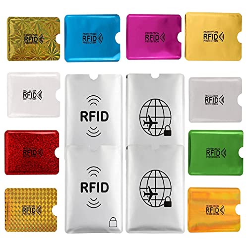 Waterproof RFID Blocking Card & Passport Sleeve Set