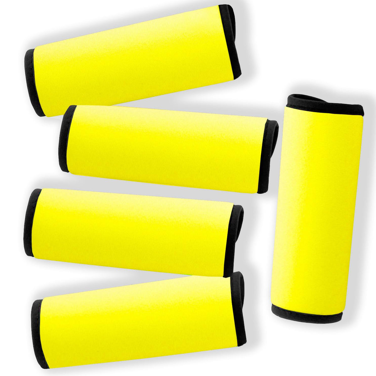 Gowraps Neoprene Luggage Handle Wraps for Traveling Bright Color Luggage Tags|Handle Wraps|Handle Covers