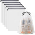 Shoe Bags for Travel, Drawstring Travel Shoe Bags for Packing, Dustproof Portable Travel Shoe Storage Bag for Men and Women