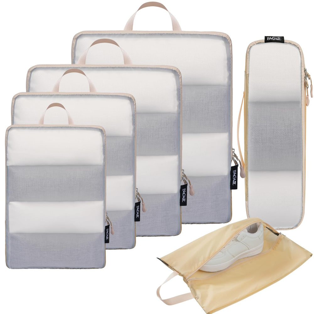 6-Piece Ultralight Compression Packing Cube Set for Travel