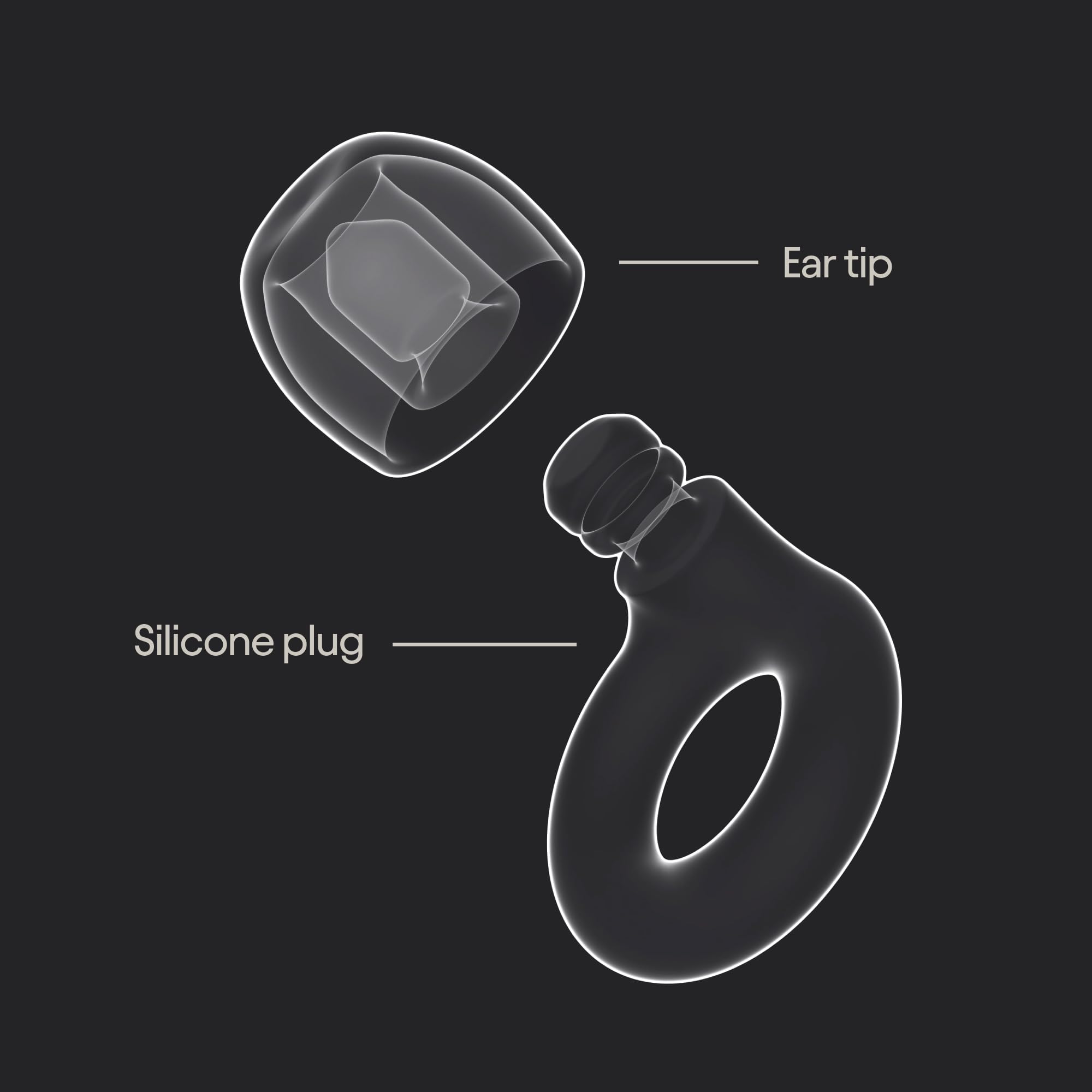 Loop Quiet 2 Ear Plugs - Ultra-Comfy Reusable Hearing Protection for Sleep