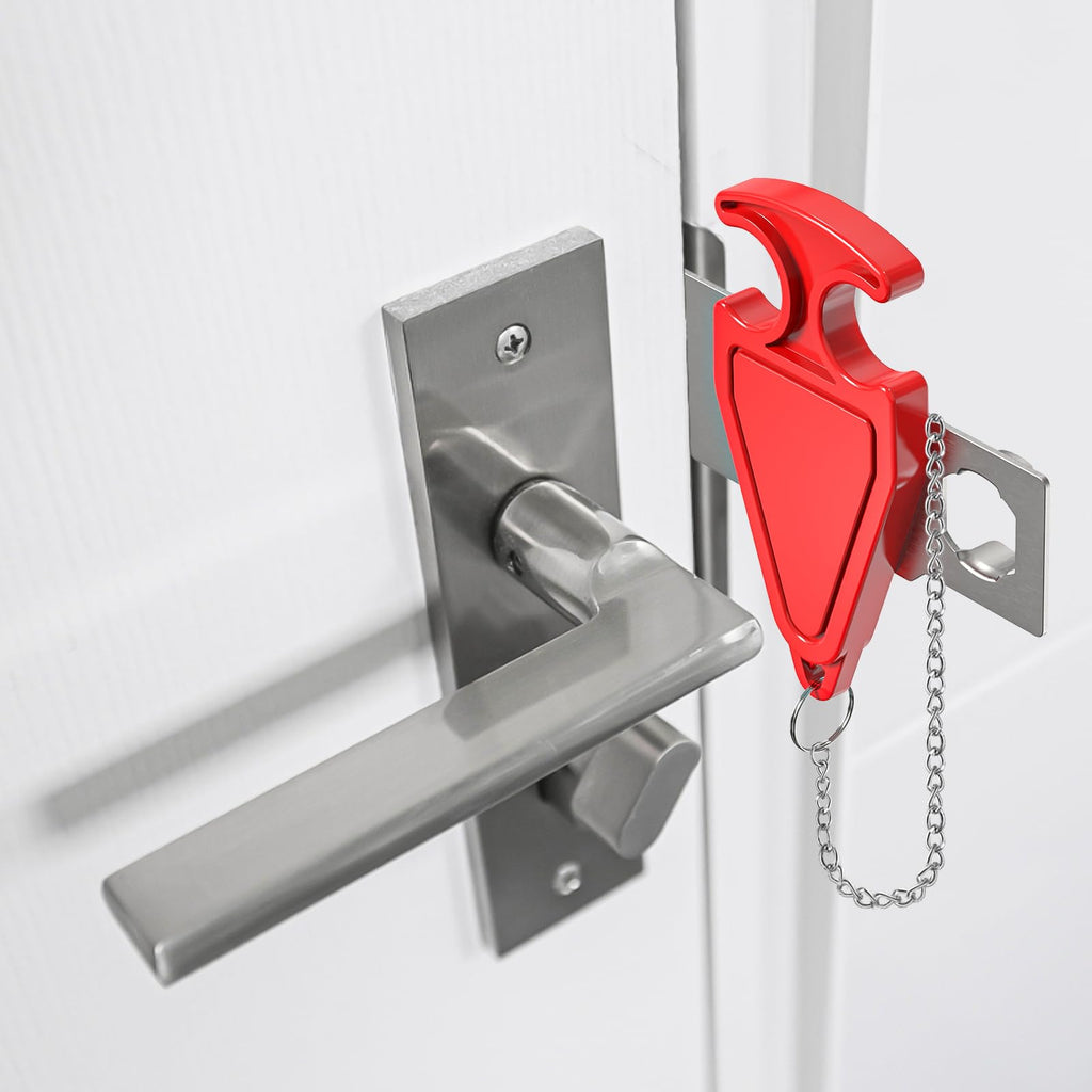 MATWEI 3rd Gen Portable Door Lock - Hotel Door Locks for Travelers Security, Travel Lock for Apartment/Dorm/Home - Extra Safety & Privacy Protection Device