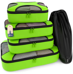 5/8-Piece Packing Cube Set with Travel Laundry Bag