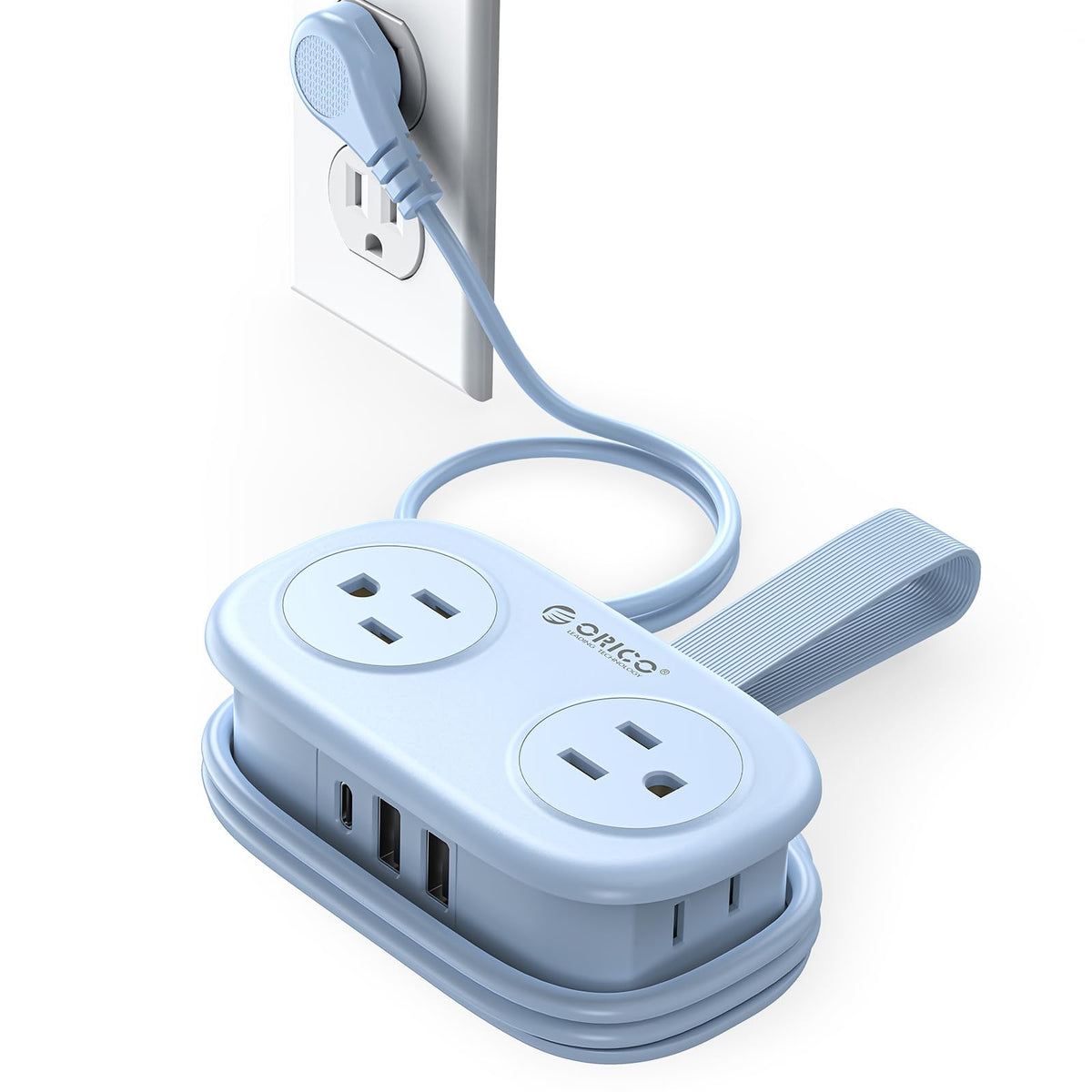 ORICO Power Strip for Home, Office & Travel Use