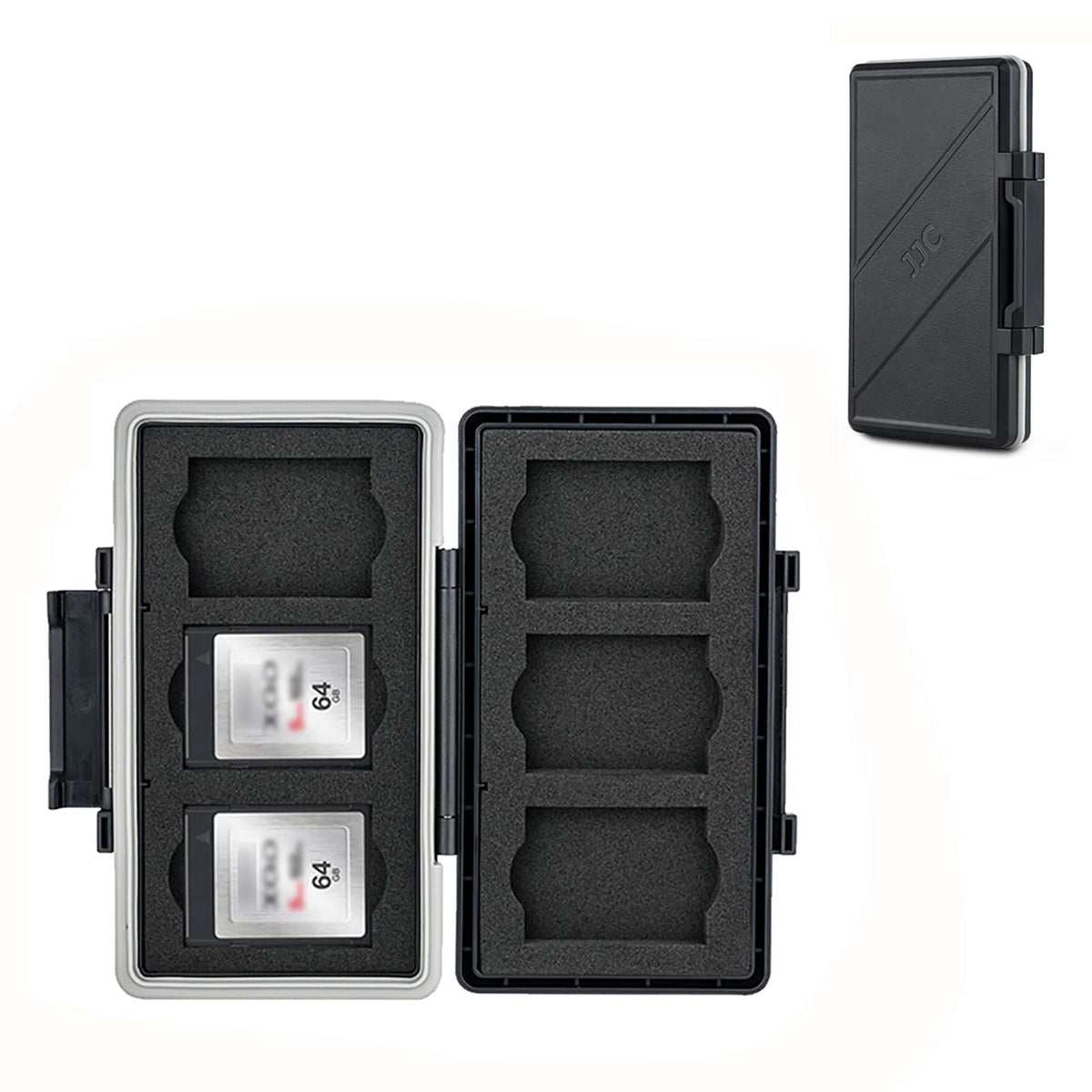 Memory Card Case Water-Resistant Anti-Shock Memory Card Wallet