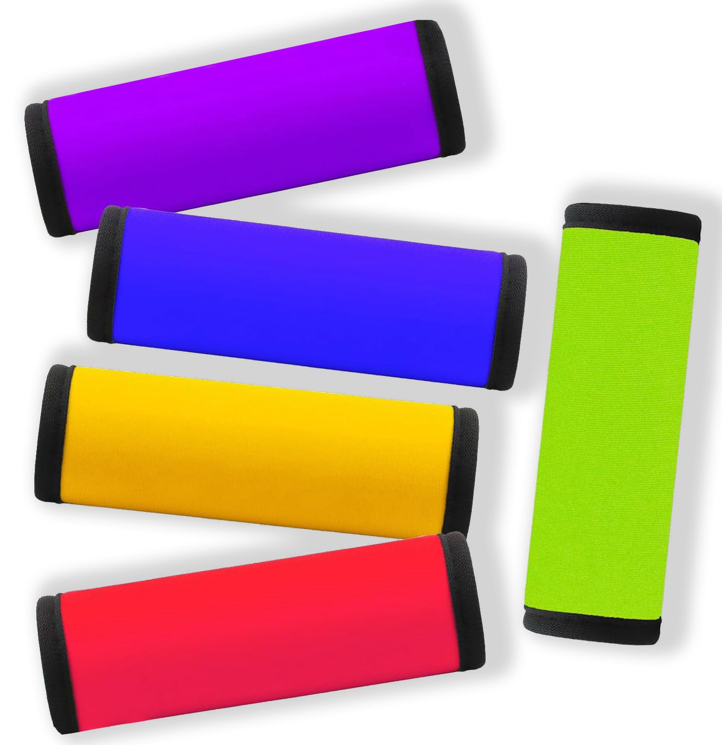 Gowraps Neoprene Luggage Handle Wraps for Traveling Bright Color Luggage Tags|Handle Wraps|Handle Covers