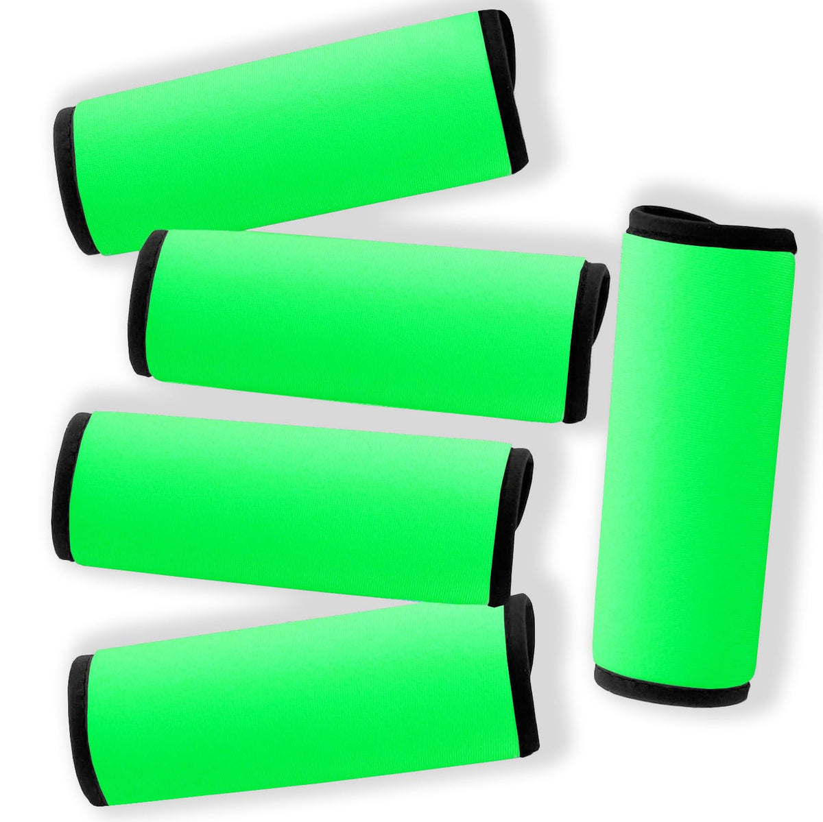 Gowraps Neoprene Luggage Handle Wraps for Traveling Bright Color Luggage Tags|Handle Wraps|Handle Covers