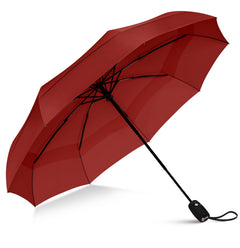 100 MPH Windproof Compact Auto-Folding Travel Umbrella