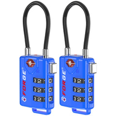 TSA-Approved Resettable Combination Cable Luggage Lock