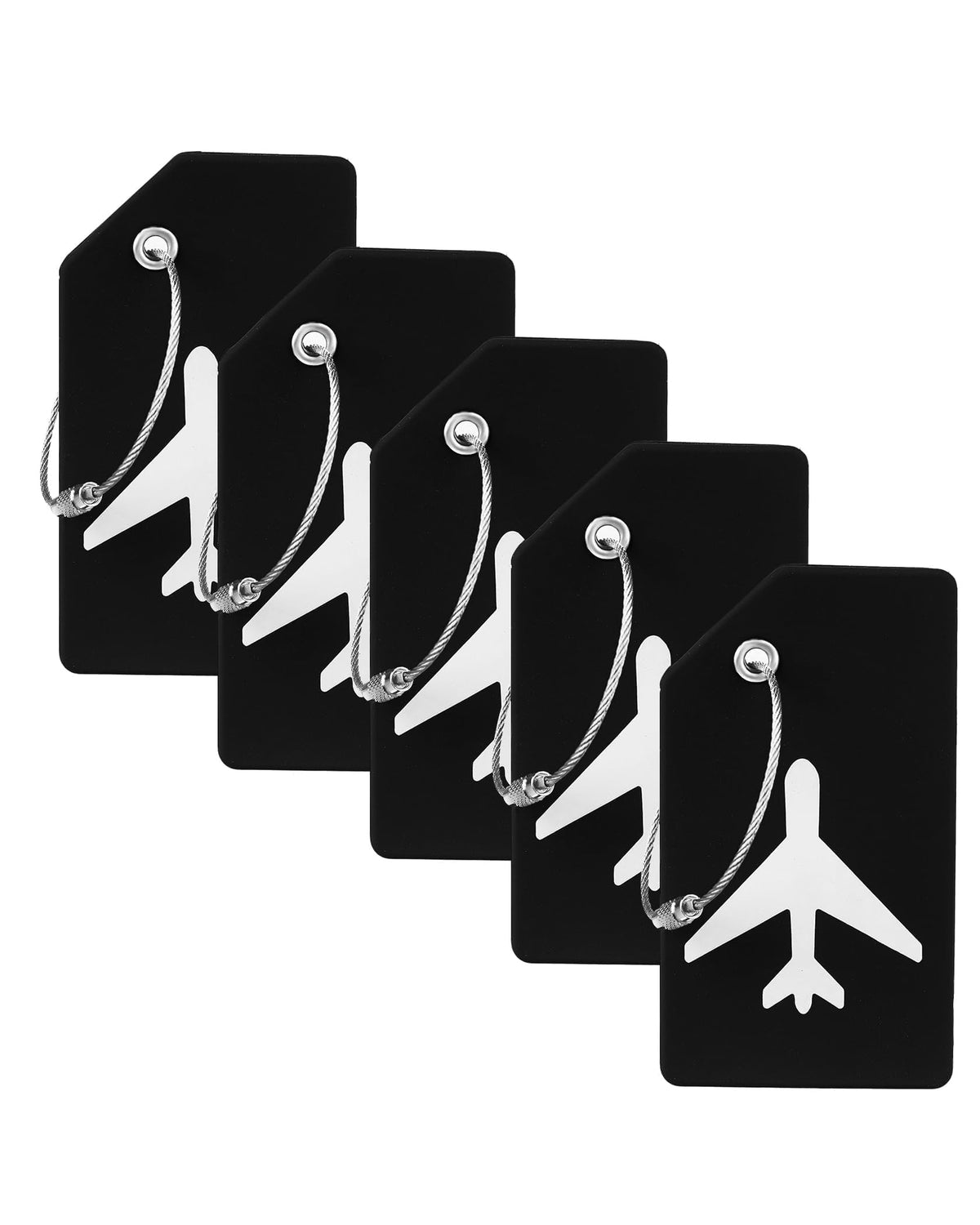 Gostwo Silicone Luggage Tags for Suitcases, Plane Travel Essentials