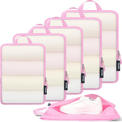 6-Piece Ultralight Compression Packing Cube Set for Travel