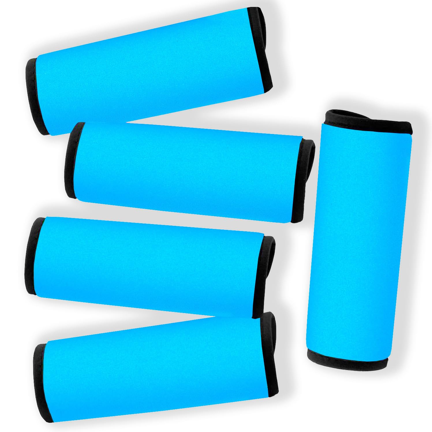 Gowraps Neoprene Luggage Handle Wraps for Traveling Bright Color Luggage Tags|Handle Wraps|Handle Covers