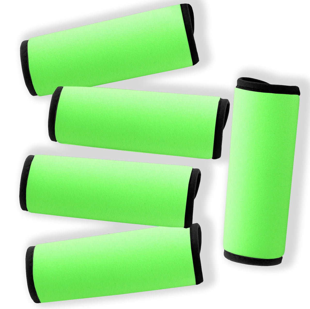Gowraps Neoprene Luggage Handle Wraps for Traveling Bright Color Luggage Tags|Handle Wraps|Handle Covers