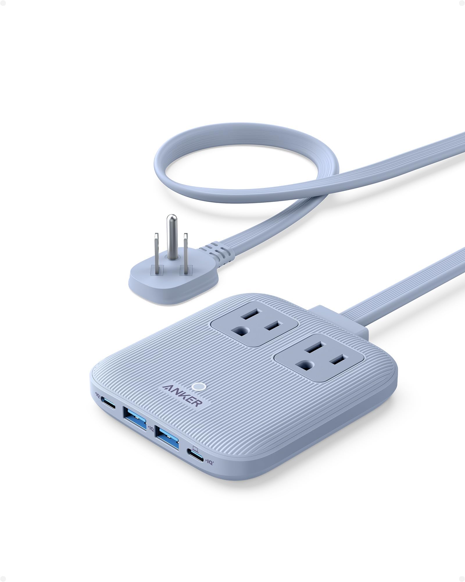 Anker Travel Power Strip, Anker Nano 67W Max 6-in-1 USB C Charger, 2 USB C
