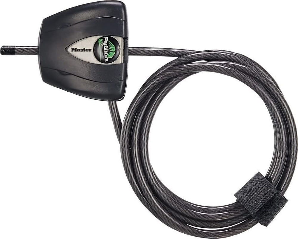 Keyed Steel Cable Lock for Luggage, Kayaks & Trail Cameras