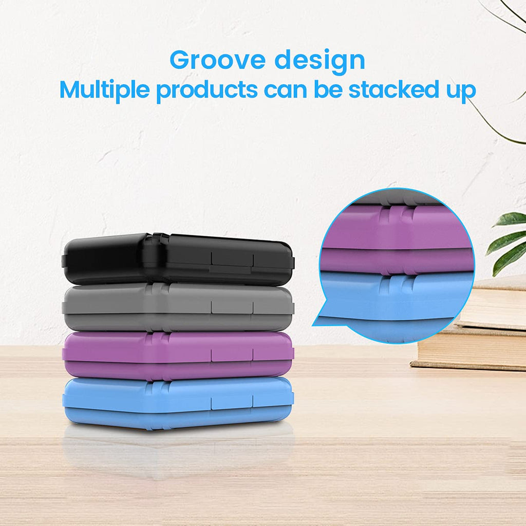 ORICO Hard Drive Case for 3.5 Inch HDD/SSD 5 Packs Portable Hard Drive Carrying Protective Storage Box Anti-Static and Shockproof -PHX Series