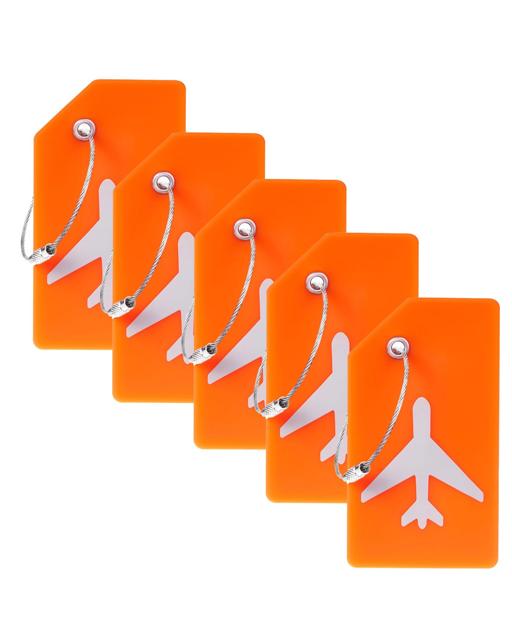 Gostwo Silicone Luggage Tags for Suitcases, Plane Travel Essentials