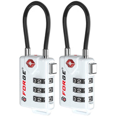 TSA-Approved Resettable Combination Cable Luggage Lock