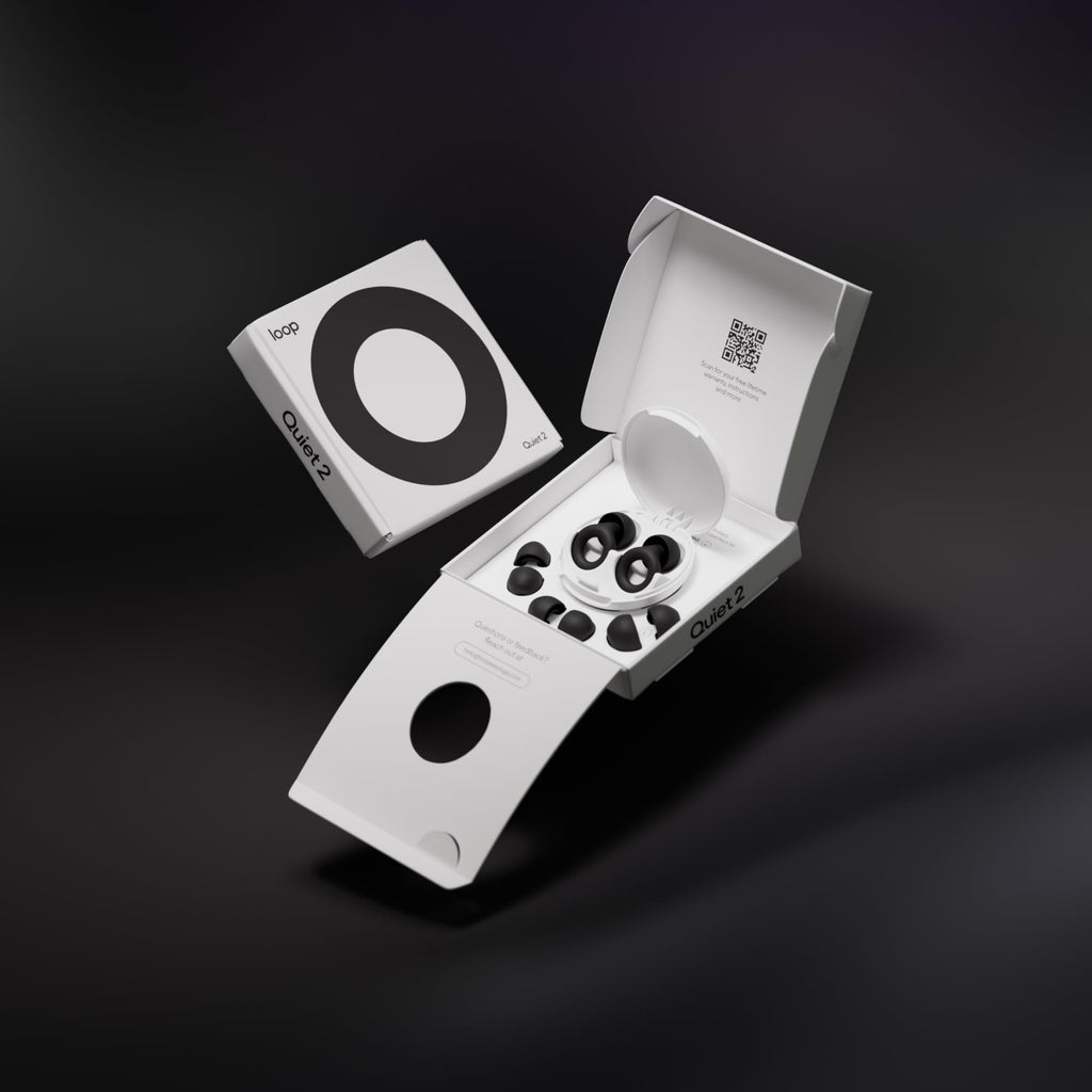 Loop Quiet 2 Ear Plugs - Ultra-Comfy Reusable Hearing Protection for Sleep