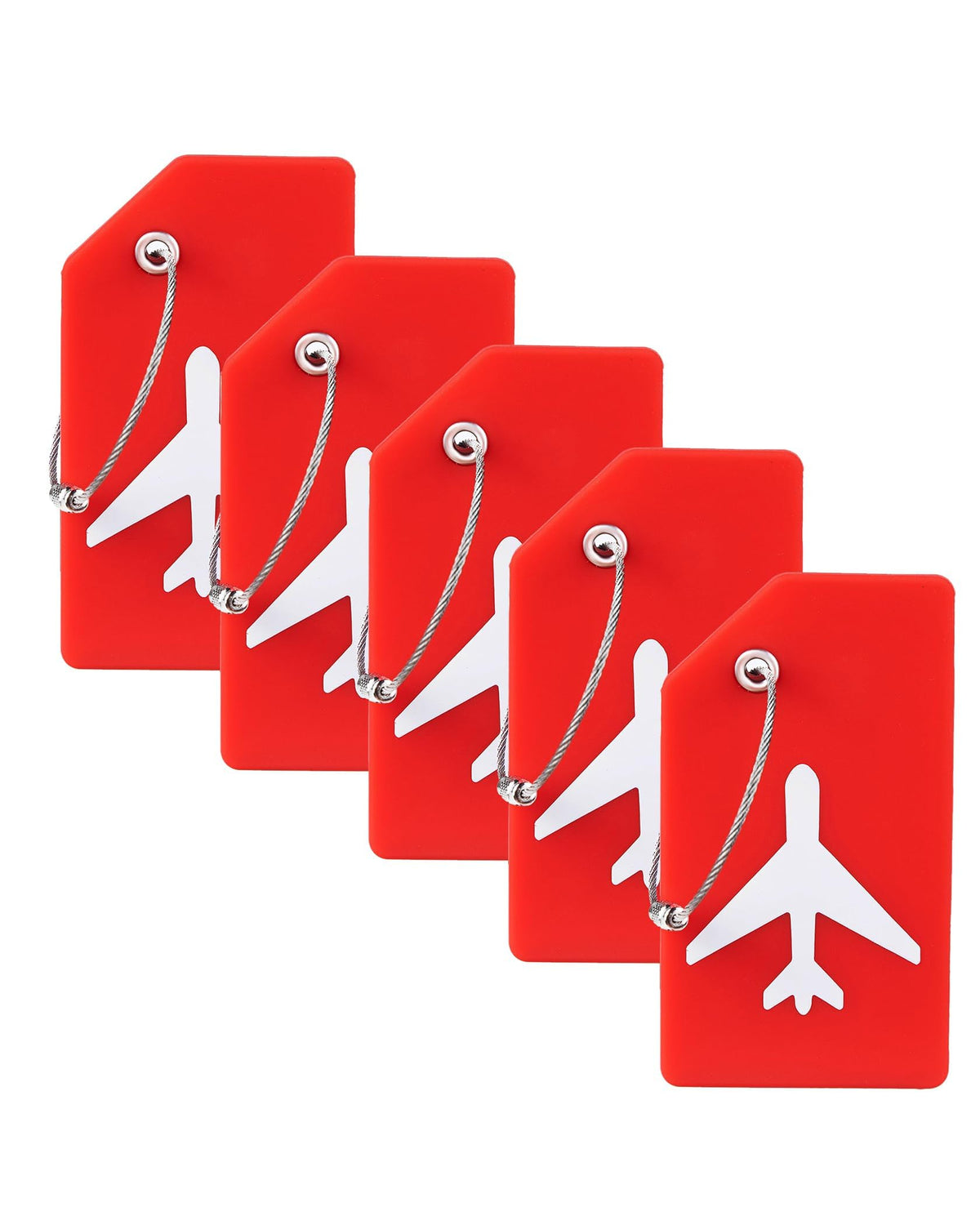 Gostwo Silicone Luggage Tags for Suitcases, Plane Travel Essentials