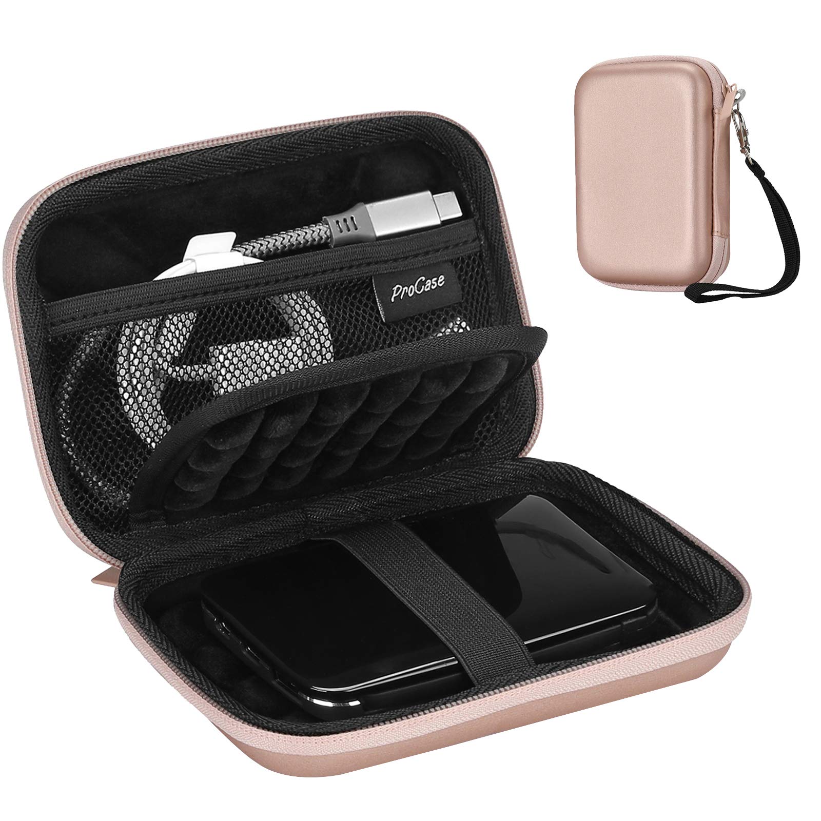 ProCase External Hard Drive Travel Case for 2.5" HDD/SSD