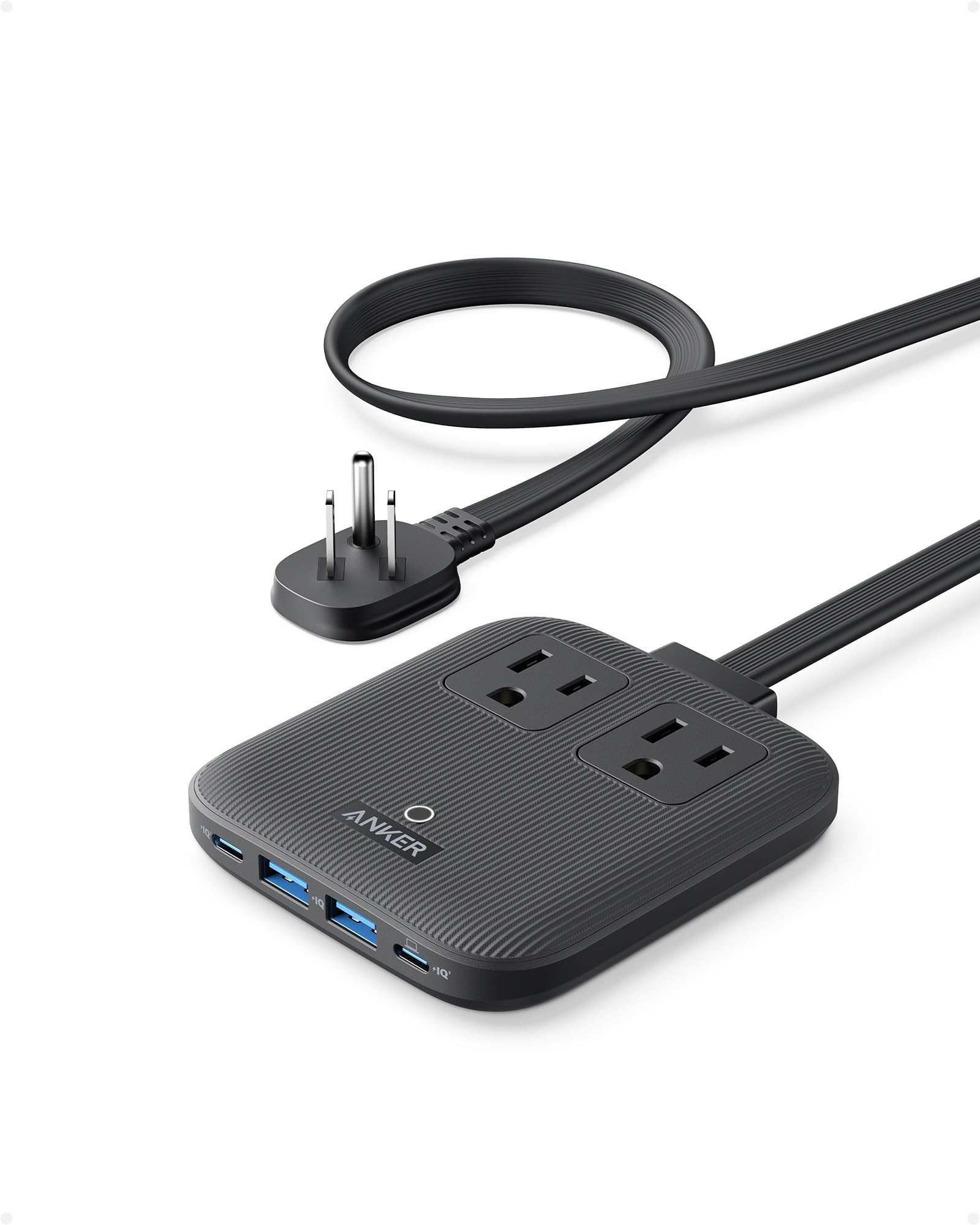 Anker Travel Power Strip, Anker Nano 67W Max 6-in-1 USB C Charger, 2 USB C