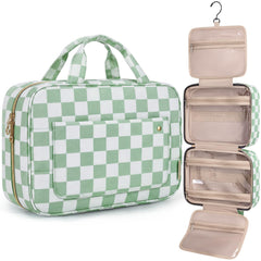 Water-Resistant Hanging Toiletry Bag with Travel Hook