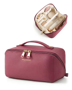 BAGSMART Travel Makeup & Toiletry Bag for Women