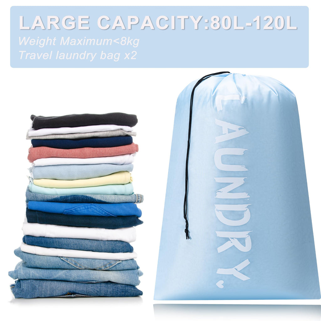 Travel Laundry Bag,Extra Large Dirty Clothes Organizer