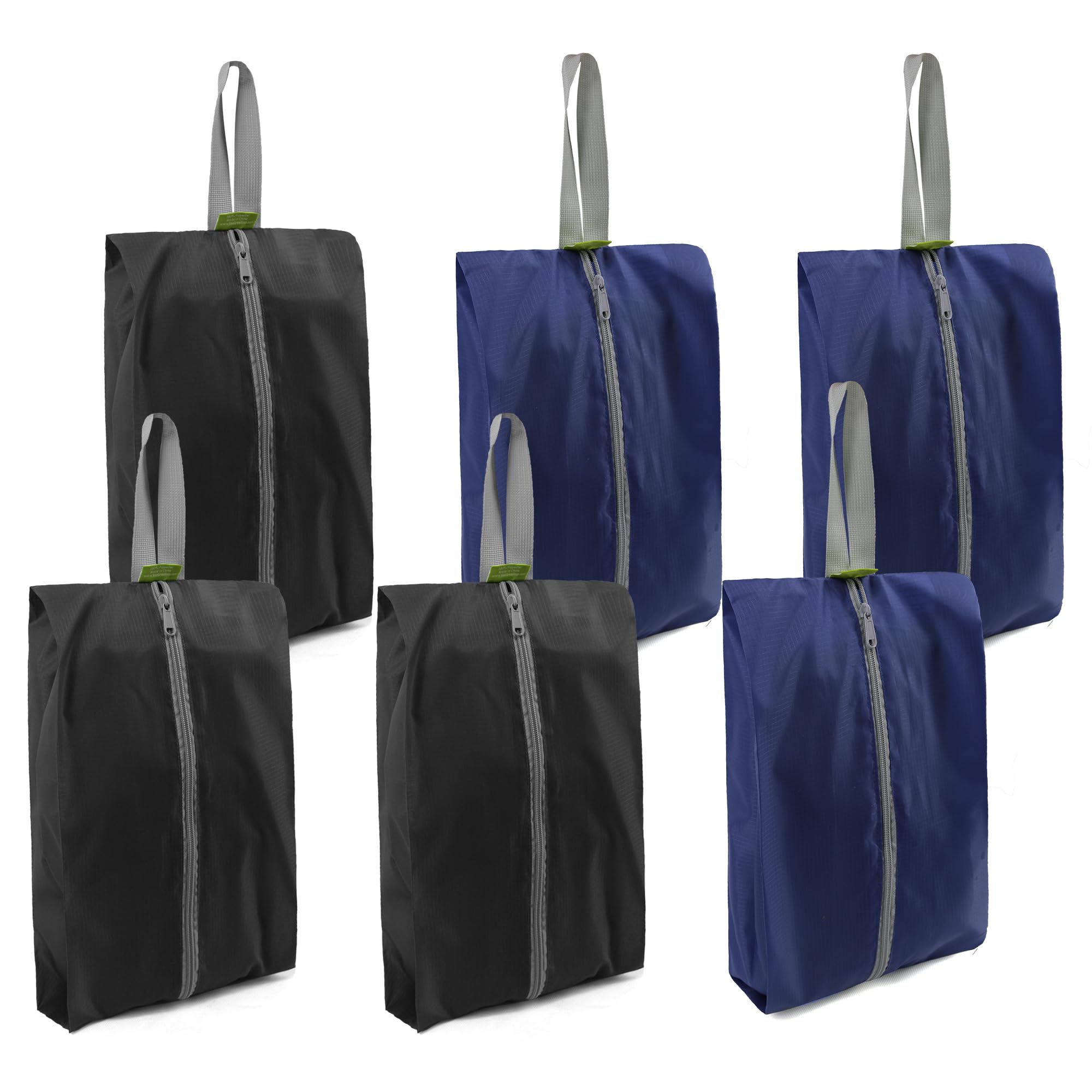 BeeGreen 6/8/12 Packs Shoe Organizer Shoe Bags For Travel with Zipper Closure, Shoe Storage Organizer with Handle