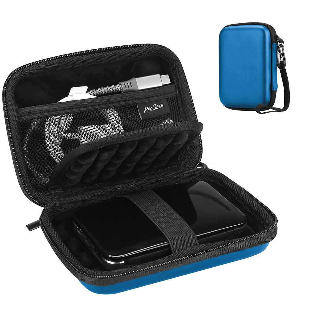 ProCase External Hard Drive Travel Case for 2.5" HDD/SSD