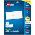 Avery Easy Peel Printable Address Labels with Sure Feed, 1" x 2-5/8" Customizable Stickers, White