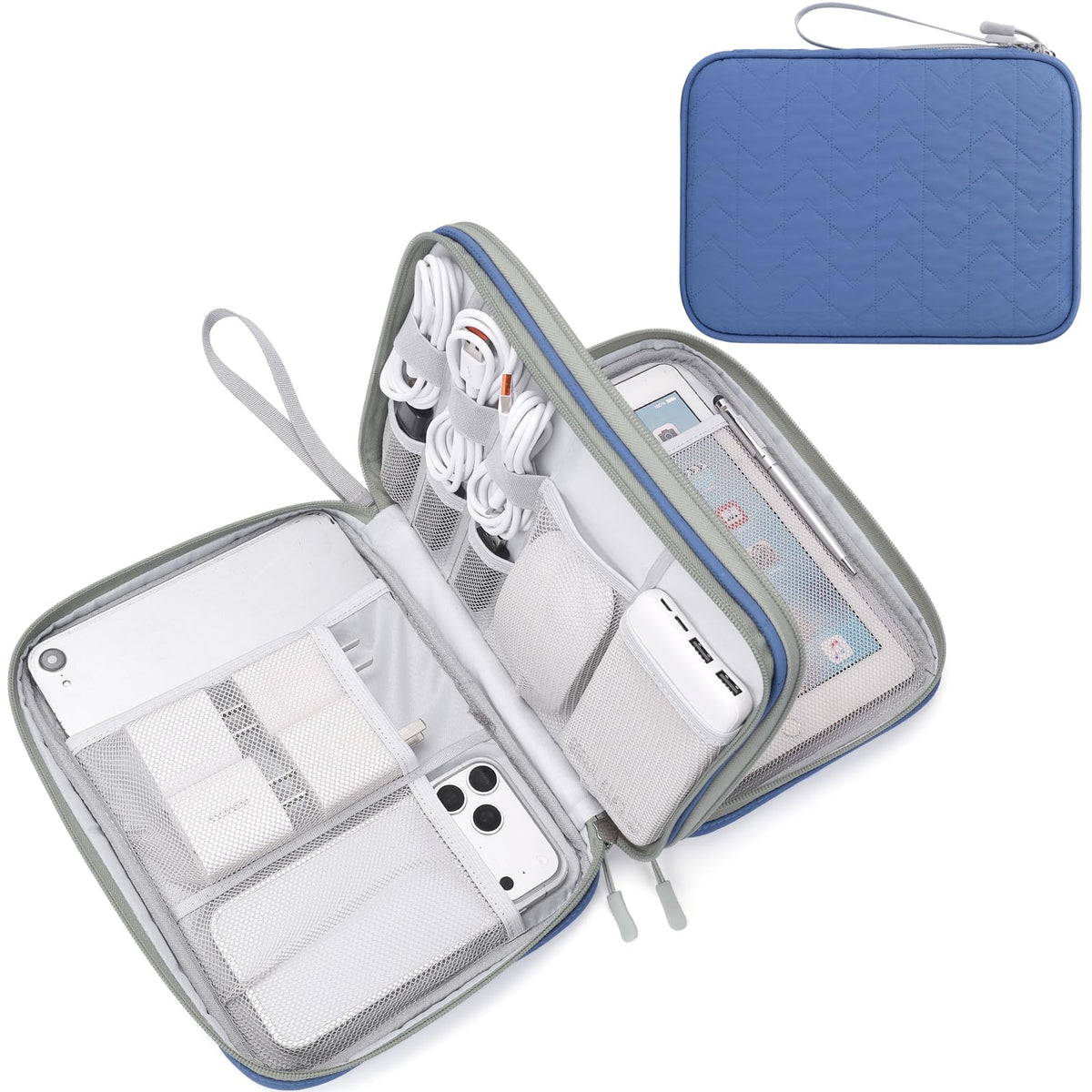 FYY Electronic Organizer, Travel Tech Pouch Bag, Cable Organizer