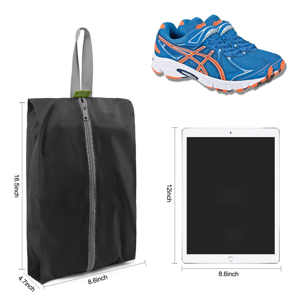 BeeGreen 6/8/12 Packs Shoe Organizer Shoe Bags For Travel with Zipper Closure, Shoe Storage Organizer with Handle