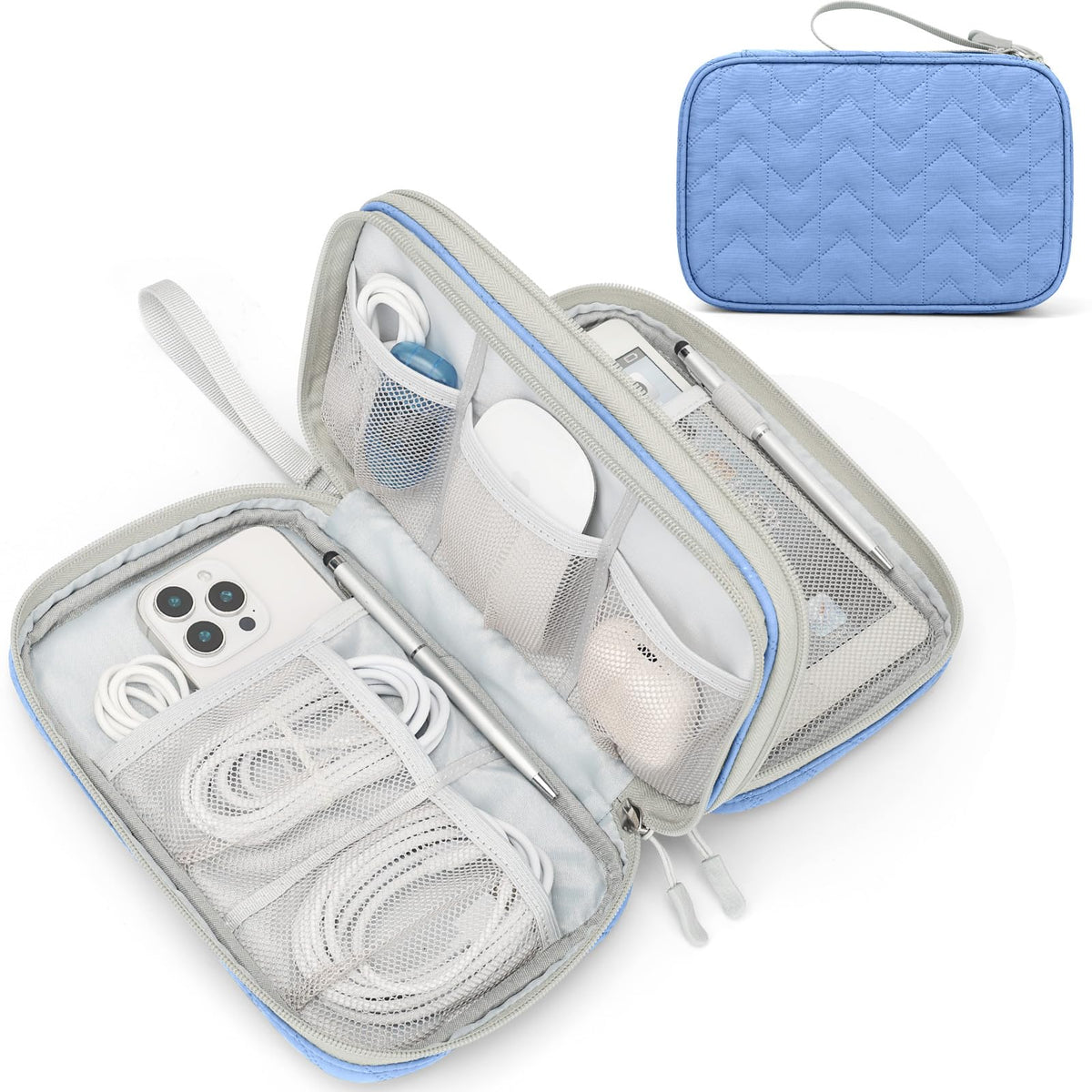 FYY Electronic Organizer, Travel Tech Pouch Bag, Cable Organizer