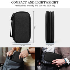 Travel Tech Organizer Pouch for Cables & Electronics