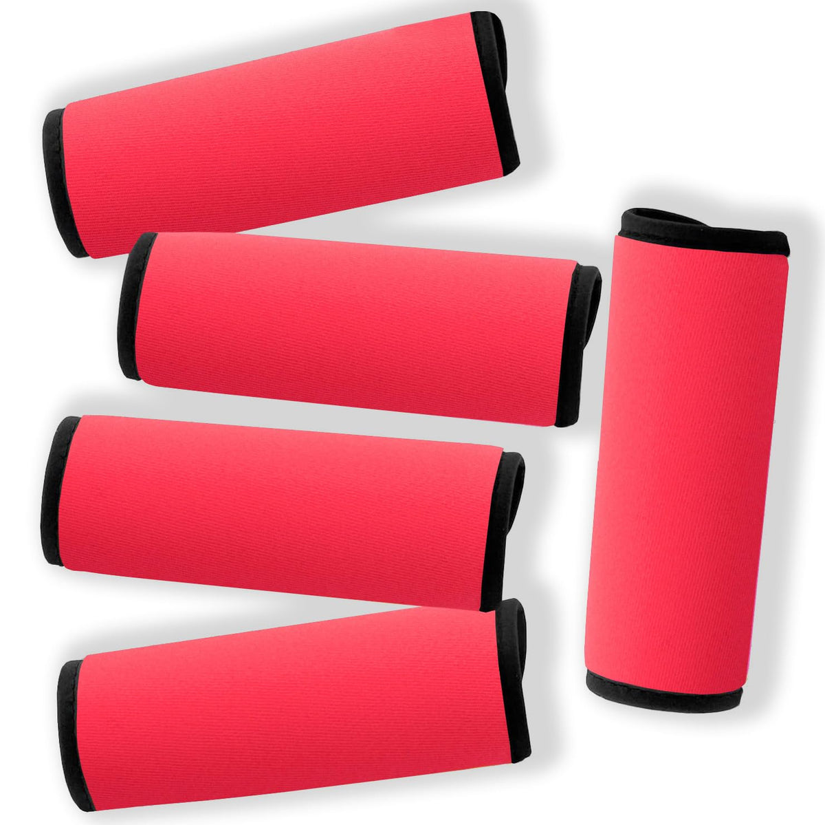 Gowraps Neoprene Luggage Handle Wraps for Traveling Bright Color Luggage Tags|Handle Wraps|Handle Covers