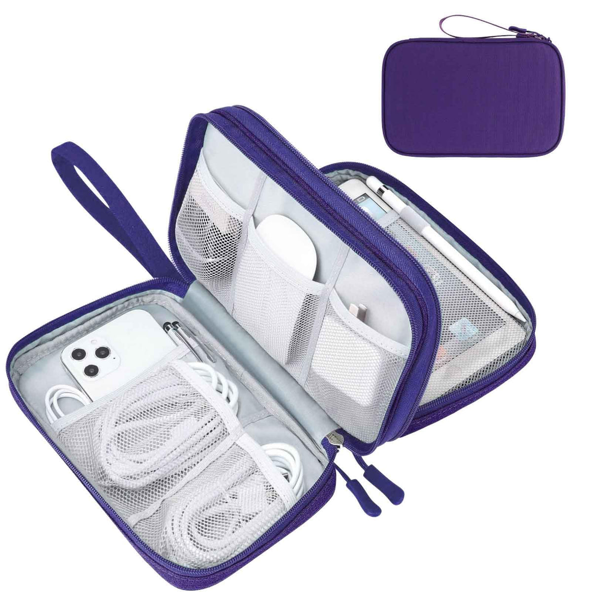FYY Electronic Organizer, Travel Tech Pouch Bag, Cable Organizer